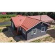 Металлочерепица классик 0,5 Satin Matt RAL 8004 терракота
