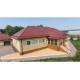 Металлочерепица "Камея" ("Kamea") в01 0,5 Сатин матовый RAL 3005 красное вино