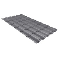 Профиль волновой "Кредо" ("Kredo") 0,45 Drap RAL 7004 сигнальный серый