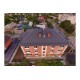 Металлочерепица "Кредо" ("Kredo") в01 0,5 Rooftop Бархат RAL 7024 мокрый асфальт
