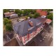 Металлочерепица "Кредо" ("Kredo") в01 0,5 Rooftop Бархат RAL 7024 мокрый асфальт