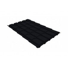 Профиль волновой "Квадро профи" ("Quadro Profi") в02 0,45 Drap RAL 9005 черный