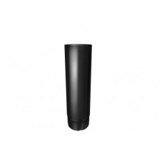 Труба круглая GL PU 90 мм 3 м RAL 9005 черный