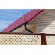 Труба круглая GL PU 90 мм 3 м RAL 3005 красное вино