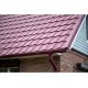Труба круглая GL PU 90 мм 3 м RAL 3005 красное вино