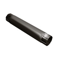 Труба круглая соединительная Grand Line ПУ 90мм 1м RR 32 темно-коричневый