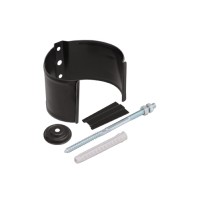 Кронштейн трубы на кирпич GL PU 90 мм RR 32 темно-коричневый