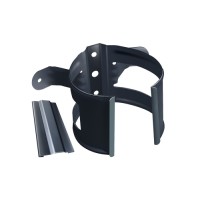 Кронштейн трубы на дерево GL PU 90 мм RAL 7024 мокрый асфальт