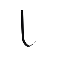 Крюк длинный GL PU 125 мм RAL 9005 черный