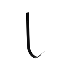 Крюк длинный GL PU 125 мм RAL 9005 черный