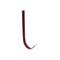 Крюк длинный GL PU 125 мм RAL 3005 красное вино