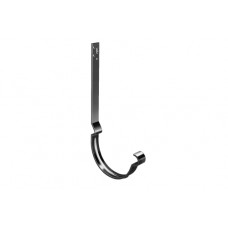 Крюк длинный полоса GL PU 125 мм RAL 9005 черный