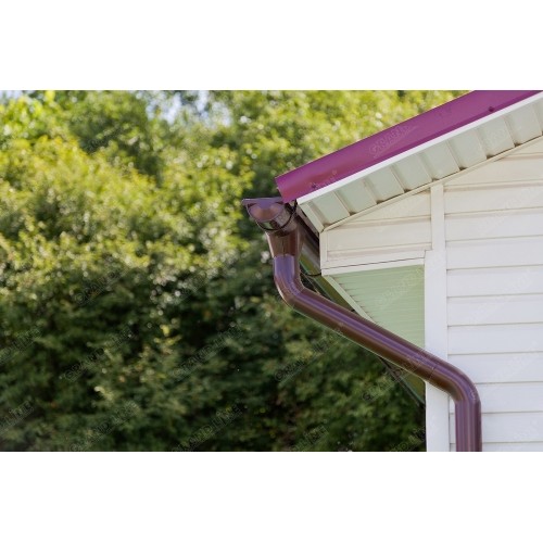 Крюк короткий GL PU 125 мм RAL 3005 красное вино