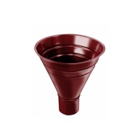Воронка водосборная, 250/90 мм RAL 3011 коричнево-красный