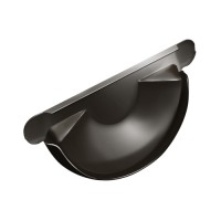 Заглушка торцевая универсальная GL PU 125 мм RR 32 темно-коричневый