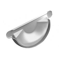 Заглушка торцевая универсальная GL PU 125 мм RAL 9003 сигнальный белый