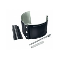 Кронштейн трубы на кирпич Grand Line ПЭ 90мм RAL 7024 мокрый асфальт