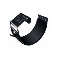 Соединитель желоба GL PE 125 мм RAL 7024 мокрый асфальт