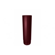 Труба круглая Optima 90мм 3м RAL 3005 красное вино