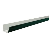 Желоб прямоугольный Vortex в1 127мм 3м RAL 6005