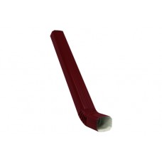Труба прямоугольная с коленом Vortex 3м RAL 3005