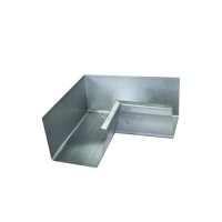 Угол желоба внутренний Vortex в1 90гр 127мм Zn