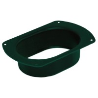 Воронка врезная Vortex в1 127мм RAL 6005