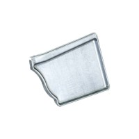 Заглушка правая Vortex 127мм Zn