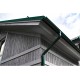 Колено стока GL PU 90 мм RAL 6005 зеленый мох