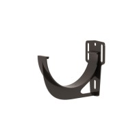 Кронштейн желоба Слайдер Классика 120 ПВХ Grand Line графит (RAL 7024)