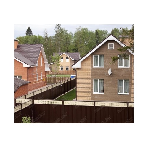 Тройник трубы Grand Line,90 мм RAL 8017 шоколад