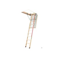 Лестница чердачная складная FAKRO LWL Extra 60х130/305 (деревянная с повышенной теплоизоляцией)