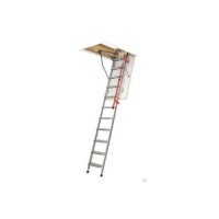 Лестница чердачная складная FAKRO LML Lux 60х120/280 (металлическая, с телескопическими наконечниками)