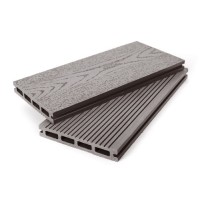 Террасная доска ДПК Grand Line 140мм тиснение под дерево Венге 4м (ШТ)