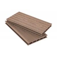 Террасная доска ДПК Grand Line 160мм вельвет и тиснение под дерево Какао 3м (БШТ)