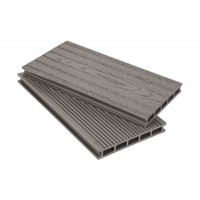 Террасная доска ДПК Grand Line 160мм вельвет и тиснение под дерево Венге 3м (БШТ)