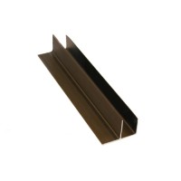 F-профиль MasterDeck 30х58,5мм анодированный бронза 3м