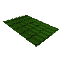 Профиль волновой "Модерн" ("Modern") 0,45 ПЭ RAL 6002 лиственно-зеленый