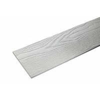 Фиброцементный сайдинг Фибратек 3000x190x8мм белый, под покраску