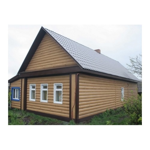 Блок-хаус new 0,5 Satin с пленкой RAL 8017 шоколад