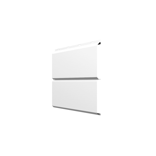 ЭкоБрус 0,345 0,5 Satin с пленкой RAL 9003 сигнальный белый