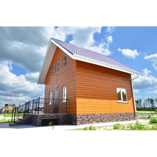 ЭкоБрус Grand Line 0,45 Принт Элит Золотой дуб TwinColor