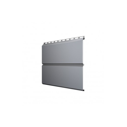 ЭкоБрус Grand Line 0,45 ПЭ RAL 9006 бело-алюминиевый