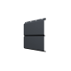 ЭкоБрус 0,345 0,5 Satin с пленкой RAL 7024 мокрый асфальт