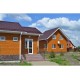 ЭкоБрус Grand Line 0,45 Принт Элит с пленкой Золотой дуб TwinColor