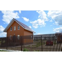 ЭкоБрус 3D Grand Line 0,45 Принт Элит с пленкой Золотой дуб TwinColor
