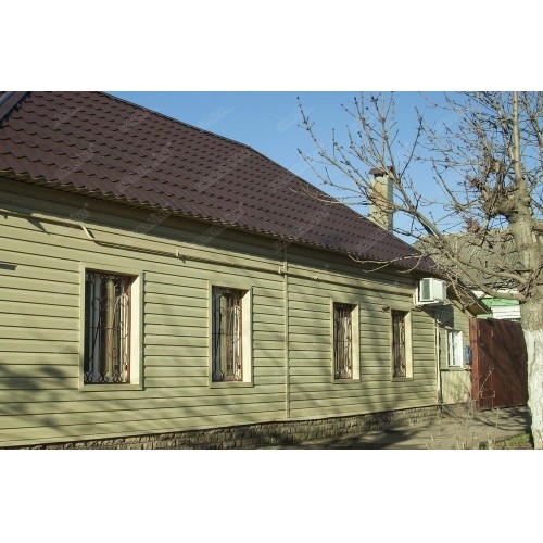Корабельная доска Grand Line 0,45 Drap с пленкой RAL 8017 шоколад