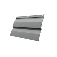 Корабельная Доска 0,265 0,5 Satin с пленкой RAL 9006 бело-алюминиевый