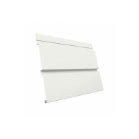 Квадро Брус в01 Grand Line 0,45 ПЭ с пленкой RAL 9003 сигнальный белый