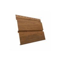 Квадро Брус в01 Grand Line 0,45 Принт Элит с пленкой Золотой дуб TwinColor